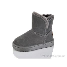 Фотография Угги детские утепленные зима B303 grey (12 пар р.26-31) "ASHIGULI" недорого оптом от прямого поставщика