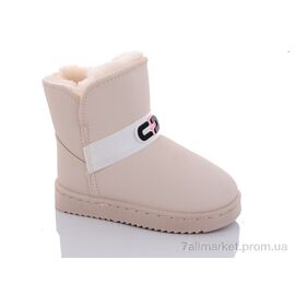Фотография Угги детские утепленные зима B306 beige (12 пар р.26-31) "ASHIGULI" недорого оптом от прямого поставщика