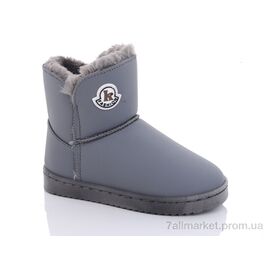 Фотография Угги детские утепленные зима A307 grey (12 пар р.31-36) "ASHIGULI" недорого оптом от прямого поставщика