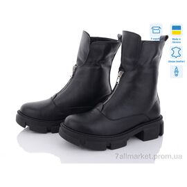 Фотография Ботинки женские стильные зима Лідія AS (6 пар р.36-40) "KitShoes" недорого оптом от прямого поставщика