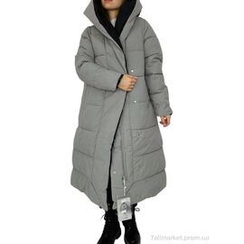 Фотография Куртка женская Зима 8321 сірий (4 шт. р.сетка S-XL) "Kram" недорого оптом от прямого поставщика