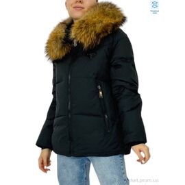 Фотография Куртка женская Зима 301М чорний (5 шт. р.сетка S-2XL) "Kram" недорого оптом от прямого поставщика