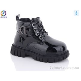 Черевики дитячі зручні Зима G8022-D1 (8 пар р.23-27) "Леопард" недорого оптом від прямого постачальника