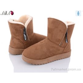 Фотография Ботинки женские стильные зима XL821-4 (8 пар р.36-41) "Aba" недорого оптом от прямого поставщика