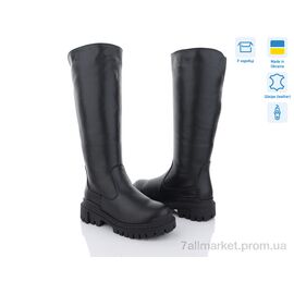 Чоботи жіночі зручні Зима 703 чорний (6 пар р.36-41) "Mona Lisa" недорого оптом від прямого постачальника