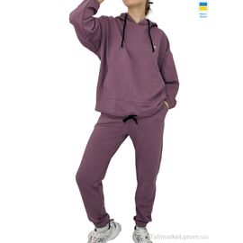 Спортивний костюм жіночий Зима 25.613 фреза (2 шт. р.сіткаM-L) "Kram" недорого оптом від прямого постачальника