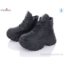 Фотография Ботинки женские стильные зима F1013-1 (8 пар р.37-42) "Veagia-ADA" недорого оптом от прямого поставщика