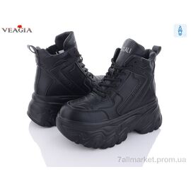 Фотография Ботинки женские стильные зима F1018-1 (8 пар р.36-41) "Veagia-ADA" недорого оптом от прямого поставщика