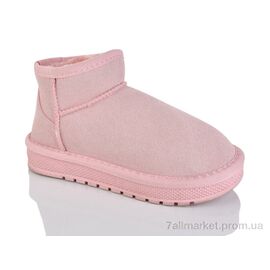 Фотография Угги детские утепленные зима A315 pink (12 пар р.32-37) "ASHIGULI" недорого оптом от прямого поставщика