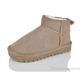 Фотография Угги детские утепленные зима A315 brown (12 пар р.32-37) "ASHIGULI" недорого оптом от прямого поставщика
