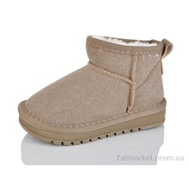 Фотография Угги детские утепленные зима B315 camel (12 пар р.26-31) "ASHIGULI" недорого оптом от прямого поставщика