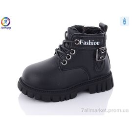 Черевики дитячі зручні Зима G811-D1 (8 пар р.23-27) "Леопард" недорого оптом від прямого постачальника