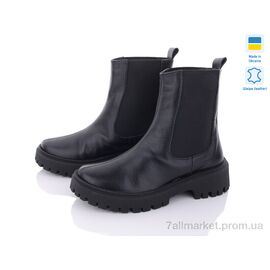 Черевики жіночі стильні Зима 489 ч.к. хутро (6 пар р.36-40) "G-Aira" недорого оптом від прямого постачальника