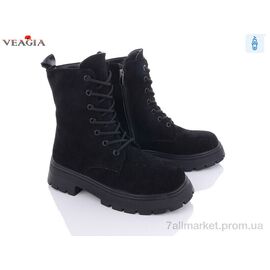 Фотография Ботинки женские стильные зима F1025-2 (8 пар р.36-41) "Veagia-ADA" недорого оптом от прямого поставщика