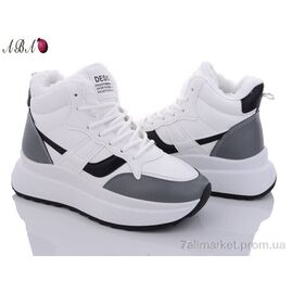 Черевики жіночі стильні Зима YB021-4 (8 пар р.36-41) "Aba" недорого оптом від прямого постачальника