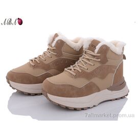 Черевики жіночі стильні Зима YB024-4 (8 пар р.36-41) "Aba" недорого оптом від прямого постачальника