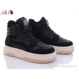 Черевики жіночі стильні Зима YB025-1 (8 пар р.36-41) "Aba" недорого оптом від прямого постачальника