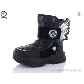 Дутики дитячі утеплені Зима 233-A1 (8 пар р.32-37) "Леопард" недорого оптом від прямого постачальника