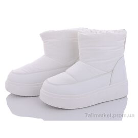 Дутики жіночі утеплені Зима 20-1006-2 white (8 пар р.36-41) "Violeta" недорого оптом від прямого постачальника