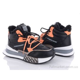 Фотография Ботинки женские стильные зима 20-1020-1 black (8 пар р.36-41) "Violeta" недорого оптом от прямого поставщика