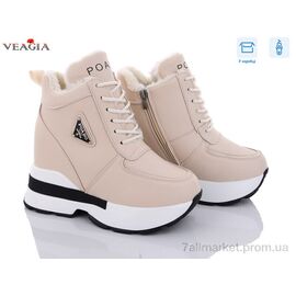 Фотография Ботинки женские стильные зима F1021-3 (8 пар р.36-41) "Veagia-ADA" недорого оптом от прямого поставщика