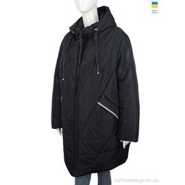 Куртка жіноча Зима Мілана чорний (6 шт. р.сітка54-64) "Tatiana-DIVO" недорого оптом від прямого постачальника