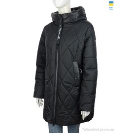 Фотография Куртка женская Зима K3 чорний (6 шт. р.сетка 50-60) "Tatiana-DIVO" недорого оптом от прямого поставщика