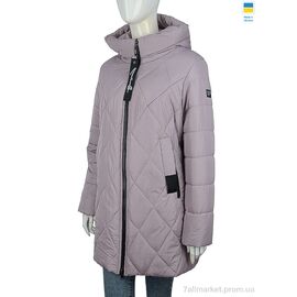 Фотография Куртка женская Зима K3 пудра (6 шт. р.сетка 50-60) "Tatiana-DIVO" недорого оптом от прямого поставщика