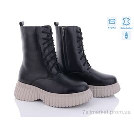 Черевики жіночі стильні Зима 07048-47 ч.к. (6 пар р.36-40) "A.N.I.One" недорого оптом від прямого постачальника