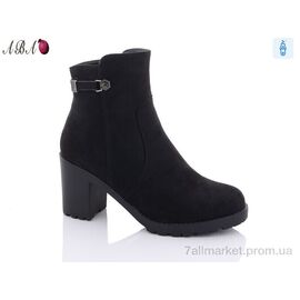 Черевики жіночі стильні Зима 503-1 (6 пар р.36-40) "Aba" недорого оптом від прямого постачальника