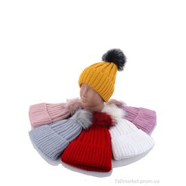 Шапка дитяча Зима KA-M140A mix флис (5 шт. р.сітка48-52) "Red Hat" недорого оптом від прямого постачальника