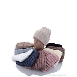 Фотография Женская шапка Зима KA-ABC35 mix флис (5 шт. р.сетка 54-58) "Red Hat" недорого оптом от прямого поставщика