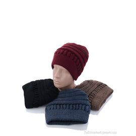 Фотография Женская шапка Зима Бабушка mix флис (5 шт. р.сетка 54-58) "Red Hat" недорого оптом от прямого поставщика