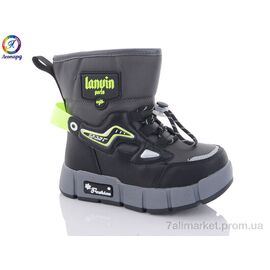 Фотография Дутики детские утепленные зима 3316-B3 (8 пар р.27-32) "Леопард" недорого оптом от прямого поставщика