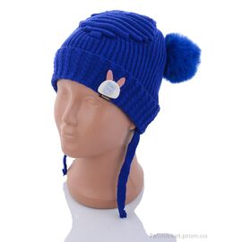Шапка дитяча Зима KA184-3 blue травка (5 шт. р.сітка44-46) "Red Hat" недорого оптом від прямого постачальника