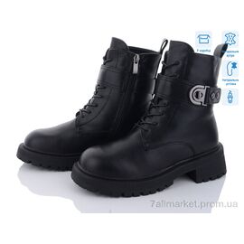 Черевики жіночі стильні Зима 2506-1 зима (8 пар р.36-41) "MD-GRESSO-LUNASTEP" недорого оптом від прямого постачальника