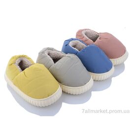 Фотография Тапки детские домашние зима 43079-106 mix (8 пар р.28-35) "Deshman" недорого оптом от прямого поставщика