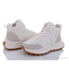 Фотография Ботинки женские стильные зима 176-29 beige (8 пар р.36-41) "Violeta" недорого оптом от прямого поставщика