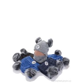 Шапка дитяча Зима KA481 комплект mix (5 шт. р.сітка48-50) "Red Hat" недорого оптом від прямого постачальника