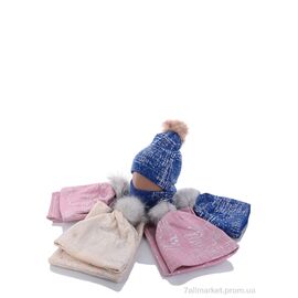 Фотография Женская шапка Зима KA478 комплект mix распродаж (5 шт. р.сетка 48-52) "Red Hat" недорого оптом от прямого поставщика