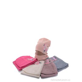 Фотография Женская шапка Зима KA366 комплект mix (5 шт. р.сетка 48-52) "Red Hat" недорого оптом от прямого поставщика