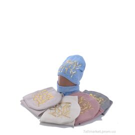 Фотография Женская шапка Зима KA379 комплект mix (5 шт. р.сетка 48-52) "Red Hat" недорого оптом от прямого поставщика