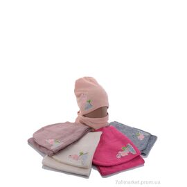 Фотография Женская шапка Зима KA370 комплект mix (5 шт. р.сетка 50-52) "Red Hat" недорого оптом от прямого поставщика