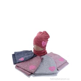 Фотография Женская шапка Зима KA453 комплект mix (5 шт. р.сетка 50-54) "Red Hat" недорого оптом от прямого поставщика