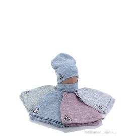 Жіноча шапка Зима KA349 комплект mix (5 шт. р.сітка50-54) "Red Hat" недорого оптом від прямого постачальника