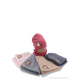 Жіноча шапка Зима KA354 комплект mix (5 шт. р.сітка50-52) "Red Hat" недорого оптом від прямого постачальника