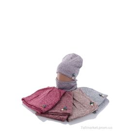 Жіноча шапка Зима KA464 комплект mix (5 шт. р.сітка50-52) "Red Hat" недорого оптом від прямого постачальника