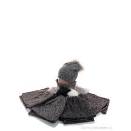 Жіноча шапка Зима KA469 комплект mix (5 шт. р.сітка50-52) "Red Hat" недорого оптом від прямого постачальника