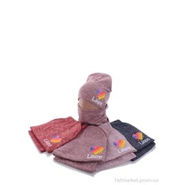 Фотография Женская шапка Зима KA451 комплект mix (5 шт. р.сетка 48-50) "Red Hat" недорого оптом от прямого поставщика