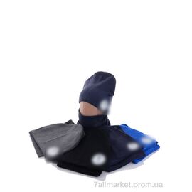 Жіноча шапка Зима KA327 комплект mix фліс (5 шт. р.сітка48-50) "Red Hat" недорого оптом від прямого постачальника